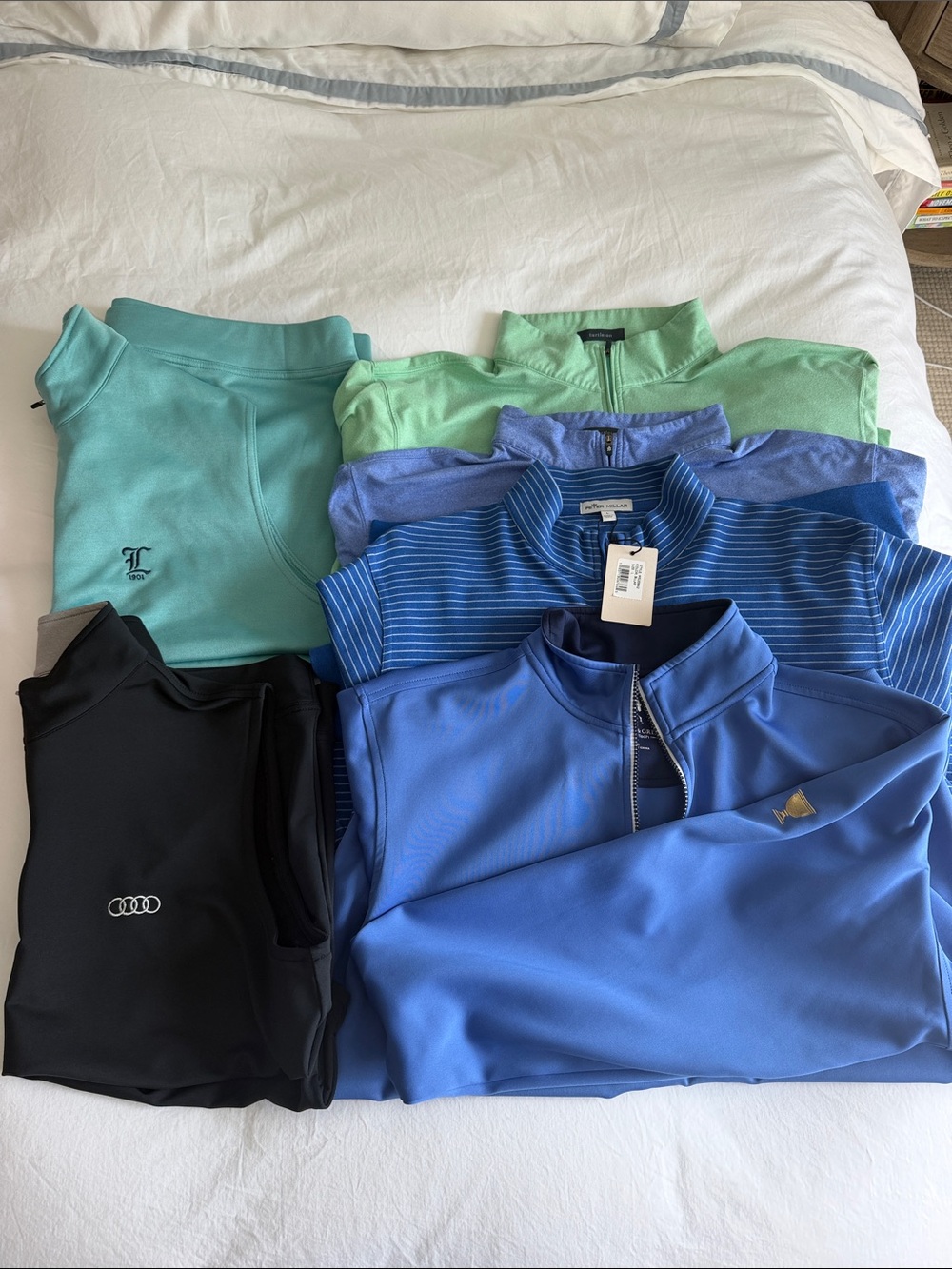 Men's  Quarter-Zip Vest Bundle